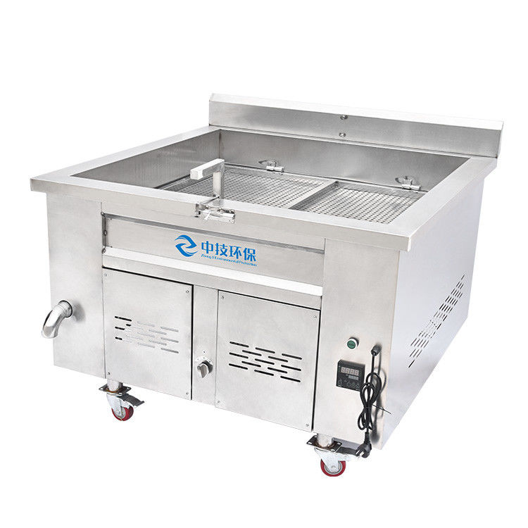 36kw वाणिज्यिक रसोई गहरी फ्राइंग मशीन छोटे आकार के खाद्य उपयोग के लिए