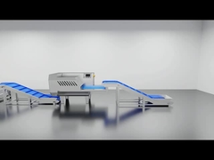 औद्योगिक स्वचालित फ्राइंग मशीन आलू के चिप्स फ्राइंग उत्पादन लाइन